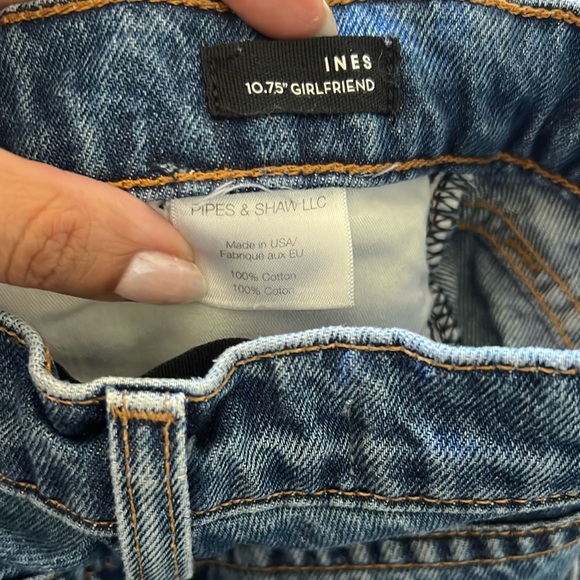 VERONICA BEARD INES GIRLFRIEND LACE-UP SIDE JEANS - Picture 7 of 10